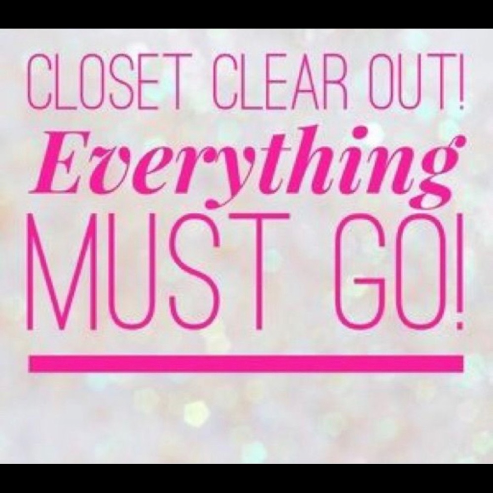 Everything must go